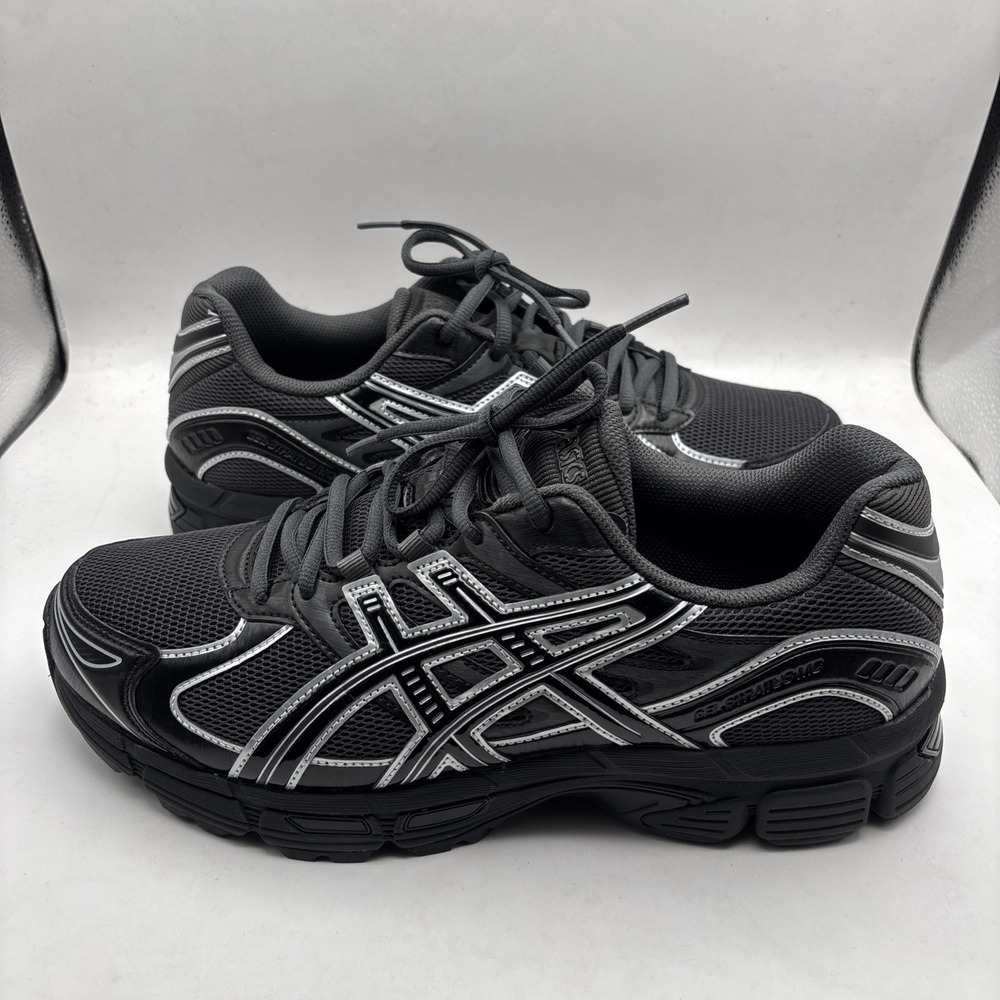 Asics Gel-Stratus MC Men's Graphite Gray/Black Mesh Athletic Sneakers - Size 10
